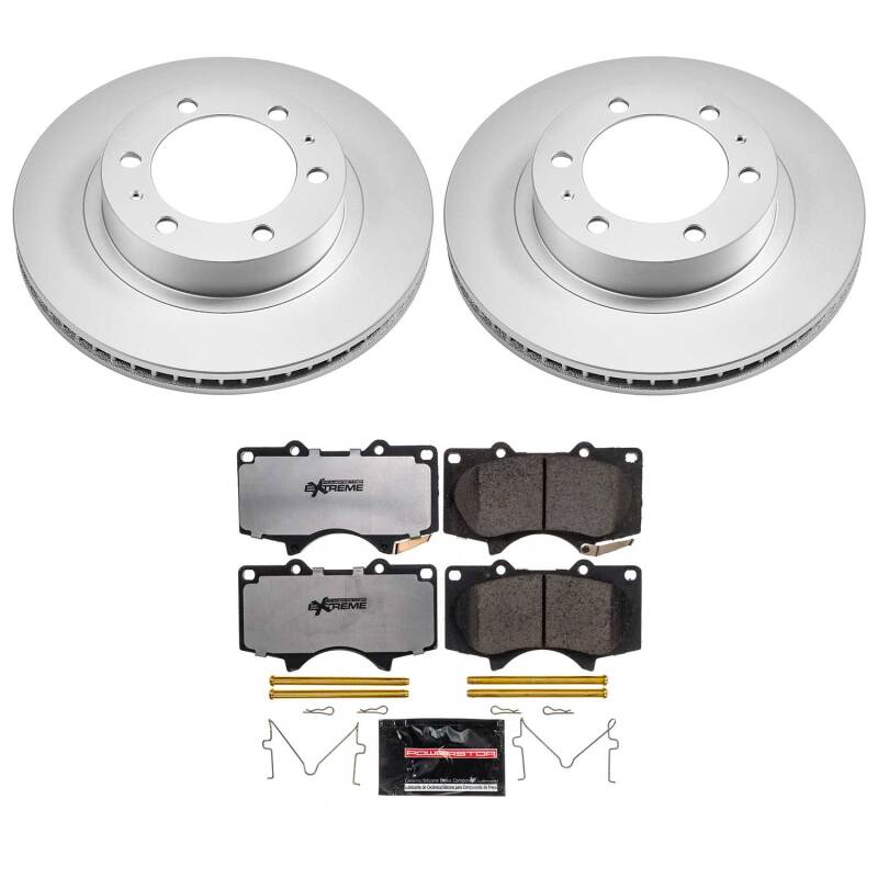 Picture of PowerStop PSB Z36 Coated Truck & Tow Kit Brake Kits - CPK137-36