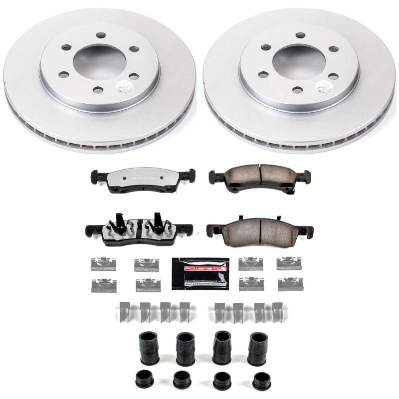 Picture of PowerStop PSB Z36 Coated Truck & Tow Kit Brake Kits - CPK1933-36