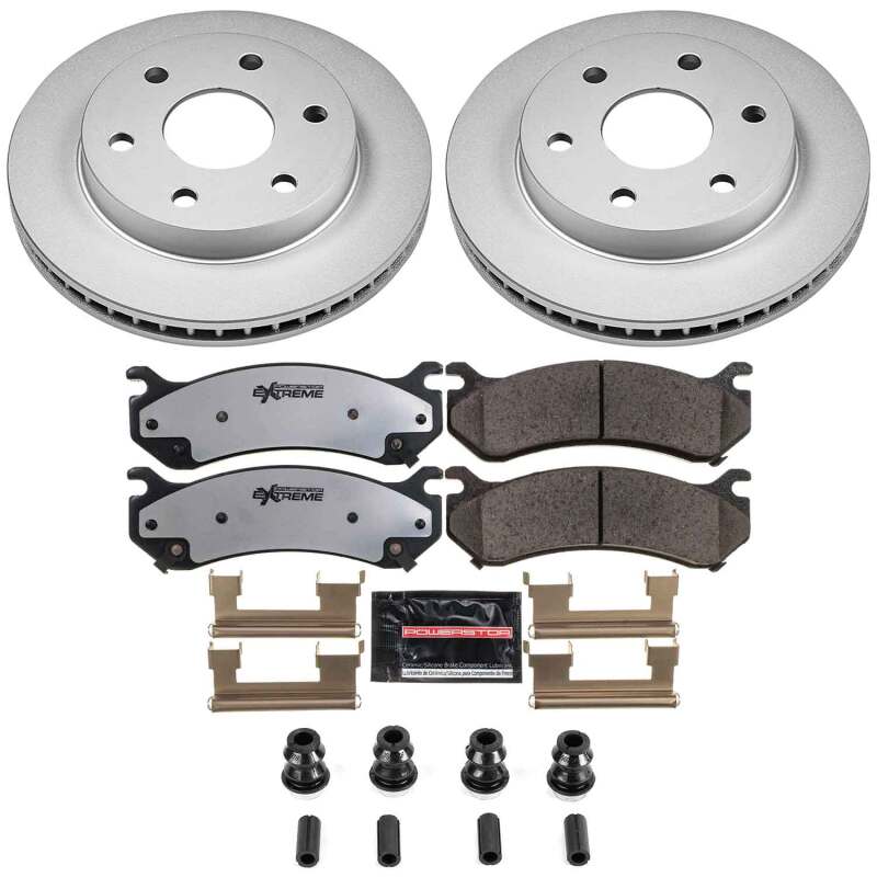 Picture of PowerStop PSB Z36 Coated Truck & Tow Kit Brake Kits - CPK2009-36