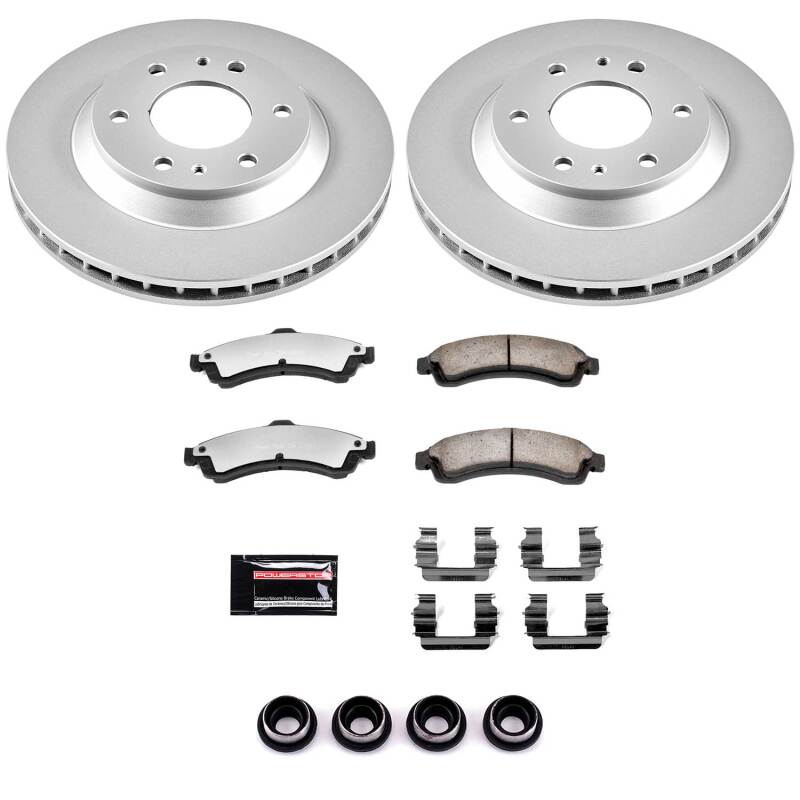 Picture of PowerStop PSB Z36 Coated Truck & Tow Kit Brake Kits - CPK2057-36