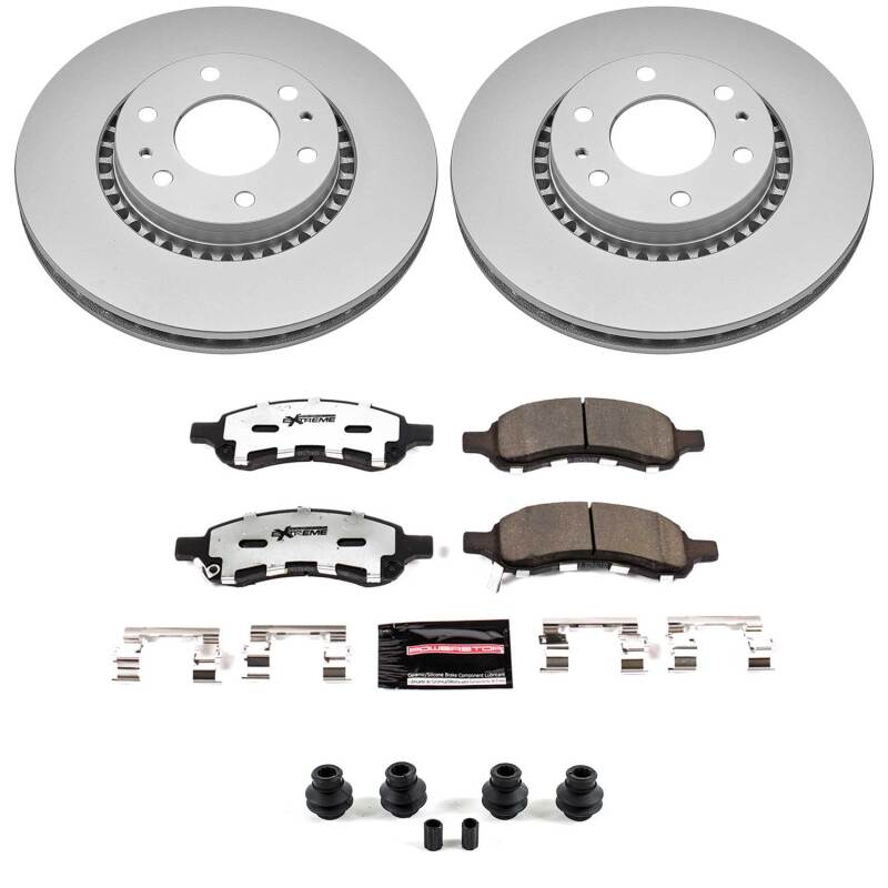 Picture of PowerStop PSB Z36 Coated Truck & Tow Kit Brake Kits - CPK2059-36