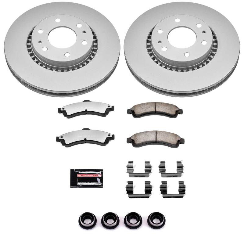 Picture of PowerStop PSB Z36 Coated Truck & Tow Kit Brake Kits - CPK2061-36