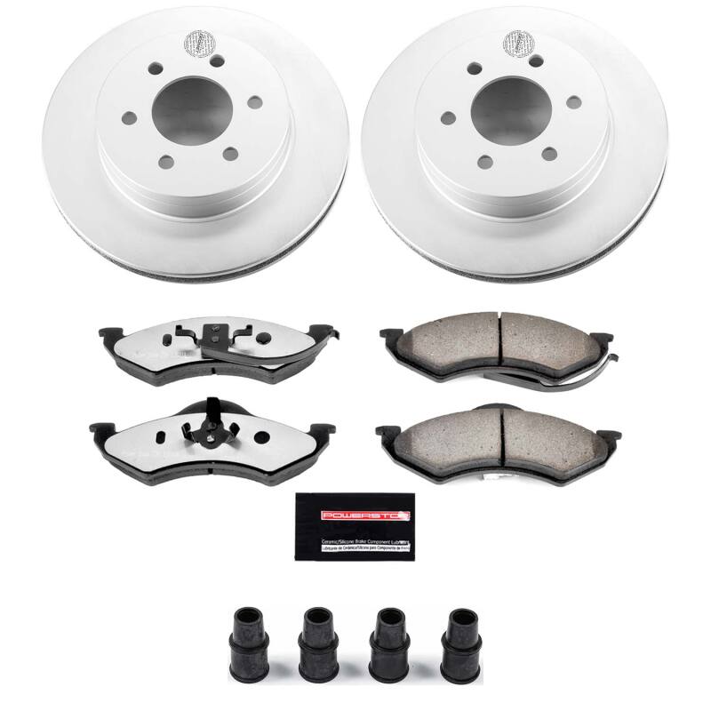 Picture of PowerStop PSB Z36 Coated Truck & Tow Kit Brake Kits - CPK2138-36
