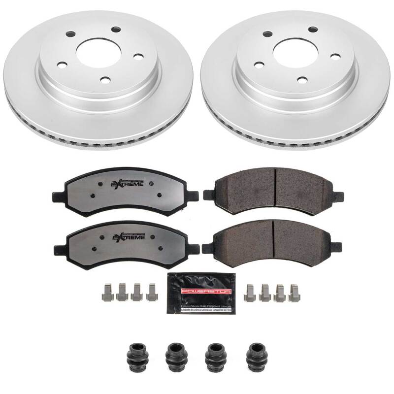 Picture of PowerStop PSB Z36 Coated Truck & Tow Kit Brake Kits - CPK2163-36