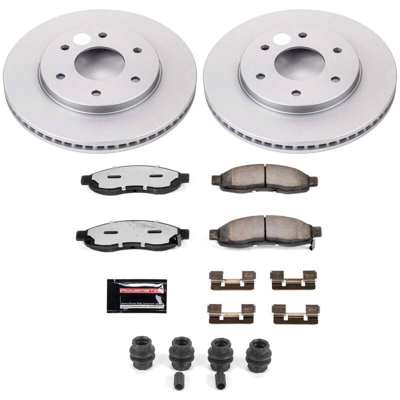 Picture of PowerStop PSB Z36 Coated Truck & Tow Kit Brake Kits - CPK2442-36