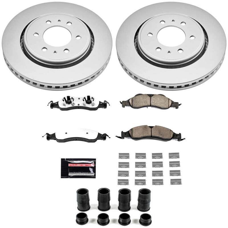 Picture of PowerStop PSB Z36 Coated Truck & Tow Kit Brake Kits - CPK4682-36