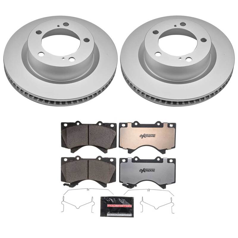Picture of PowerStop PSB Z36 Coated Truck & Tow Kit Brake Kits - CPK4696-36