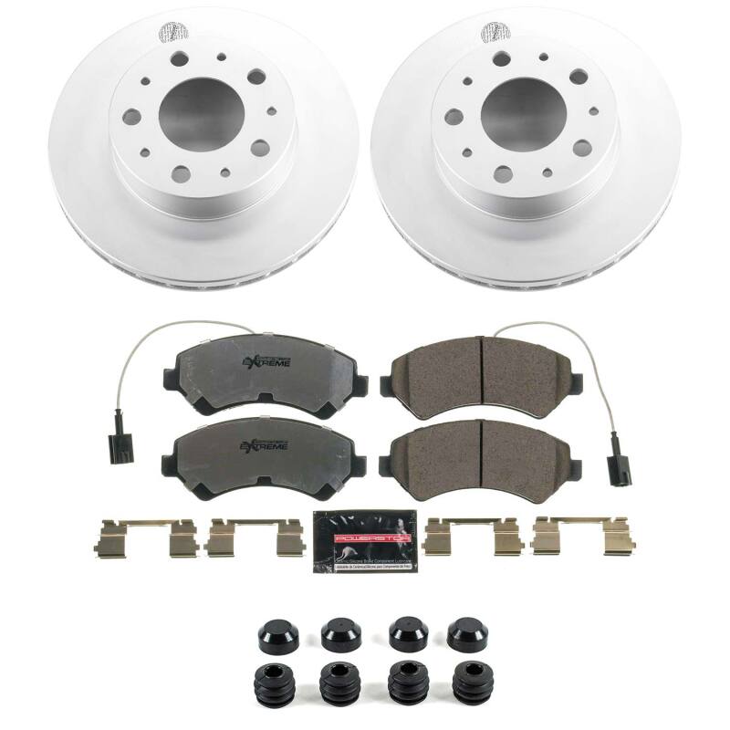 Picture of PowerStop PSB Z36 Coated Truck & Tow Kit Brake Kits - CPK7303-36