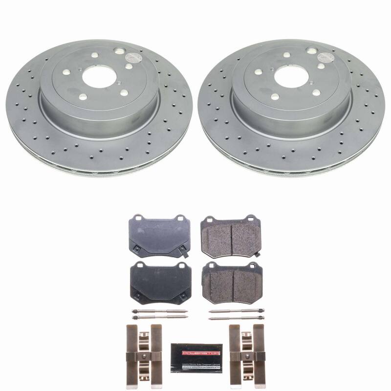 Picture of PowerStop PSB Z23 Evolution Coated Kit Brake Kits - CPK8496-23