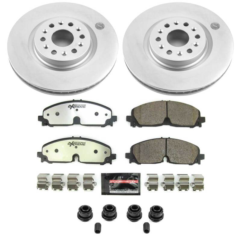 Picture of PowerStop PSB Z36 Coated Truck & Tow Kit Brake Kits - CPK8743-36