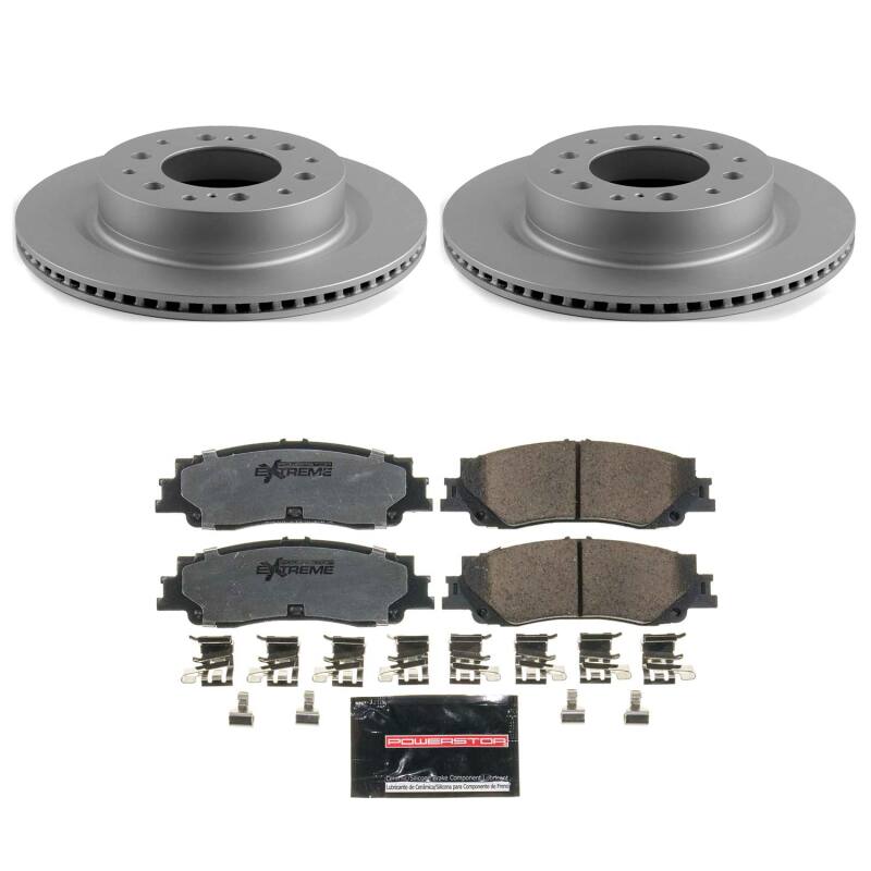 Picture of PowerStop PSB Z36 Coated Truck & Tow Kit Brake Kits - CPK8938-36