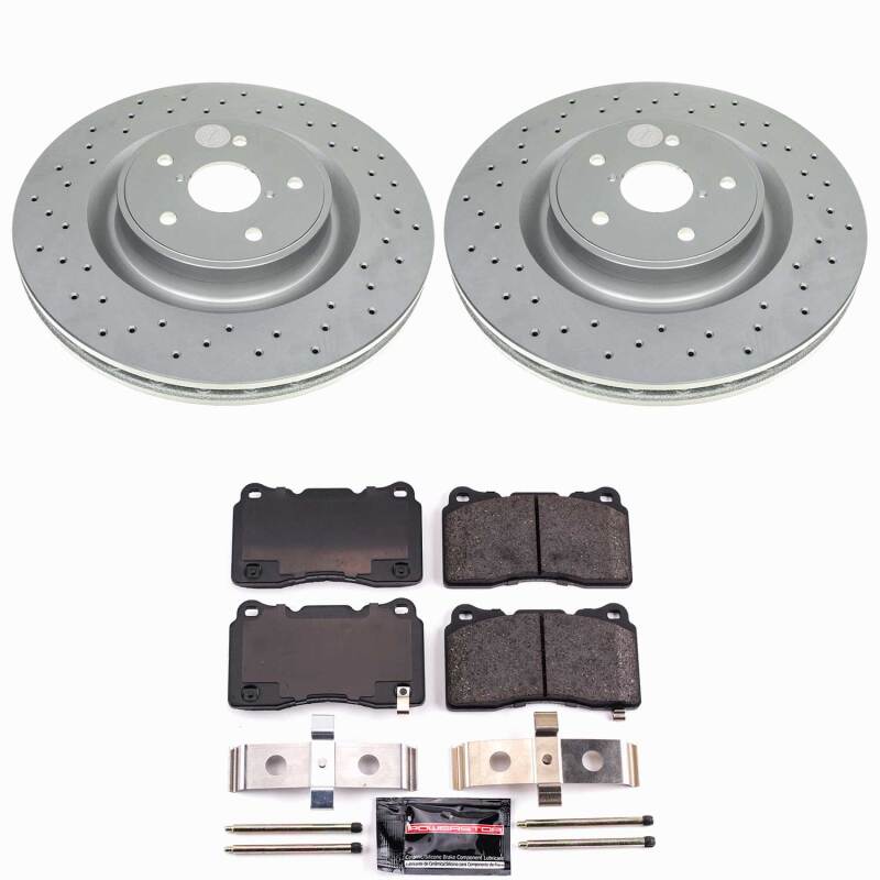 Picture of PowerStop PSB Z23 Evolution Coated Kit Brake Kits - CPK9080-23