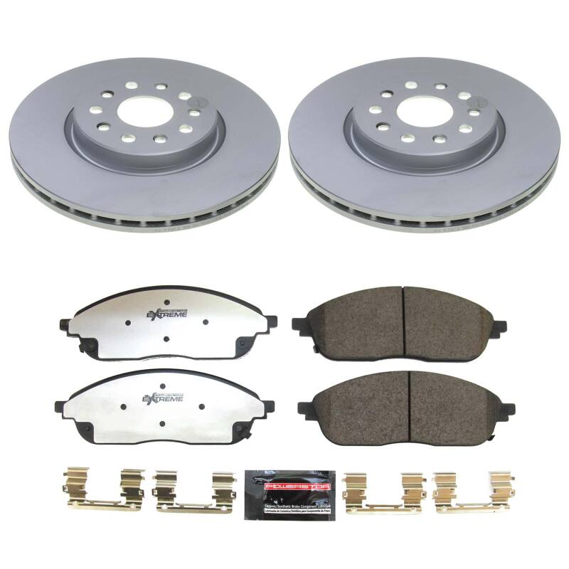 Picture of PowerStop PSB Z36 Coated Truck & Tow Kit Brake Kits - CPK9240-36