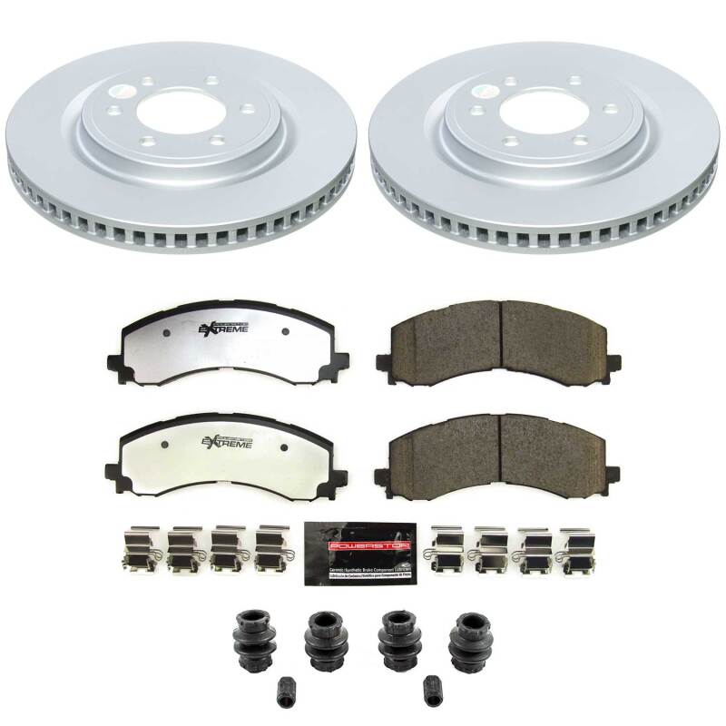 Picture of PowerStop PSB Z36 Coated Truck & Tow Kit Brake Kits - CPK9262-36