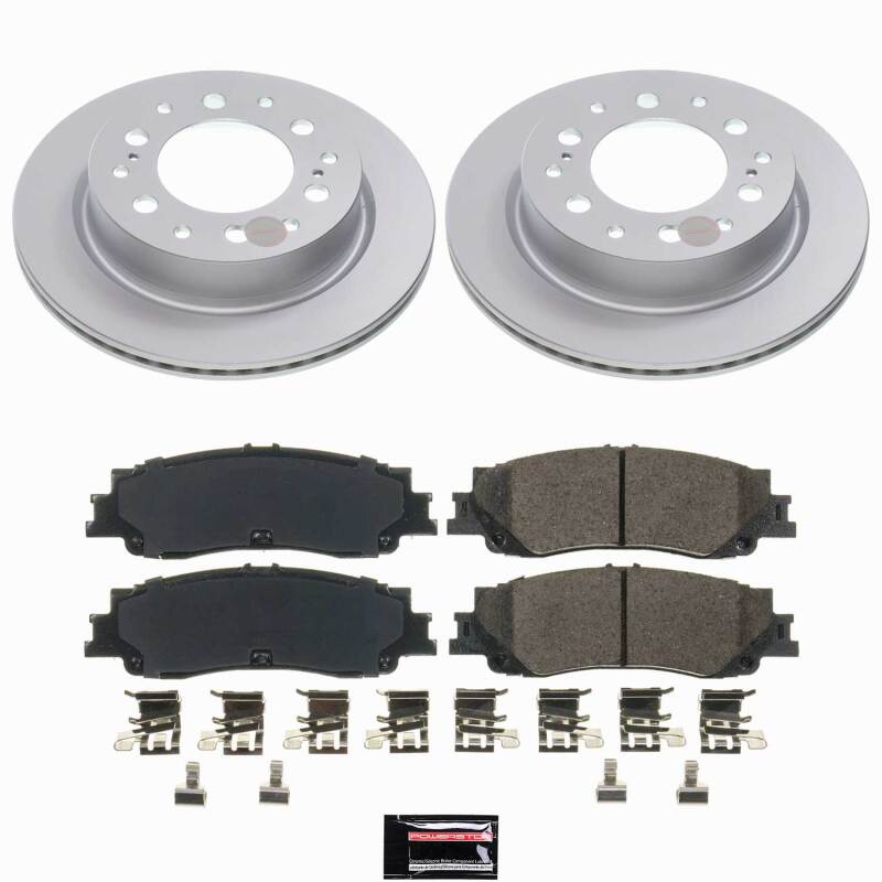 Picture of PowerStop PSB Z17 Evolution Coated Kit Brake Kits - CRK9305