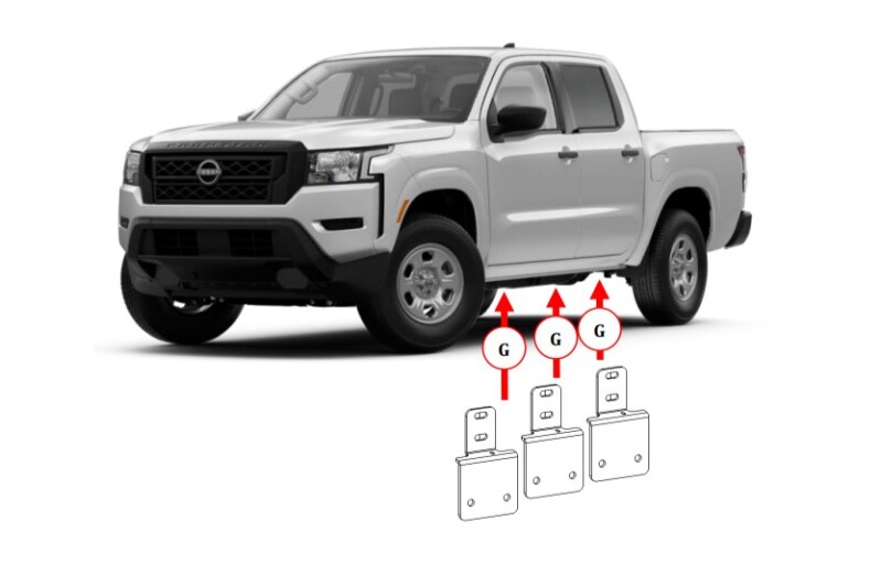 Picture of Go Rhino GOR Dom Brackets - D64346TK