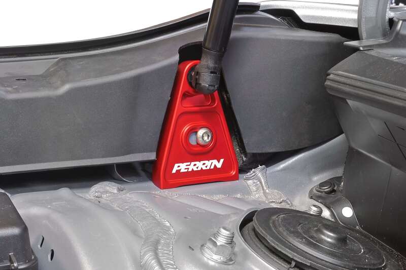 Picture of Perrin Performance PA High-Lift Hood Brackets Hood Struts - PSP-BDY-011RD