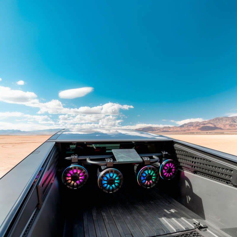 Picture of DS18 DSE NXL Marine and Powersports Towers Driver Speakers - NXL-IQ8TPNEO/BK