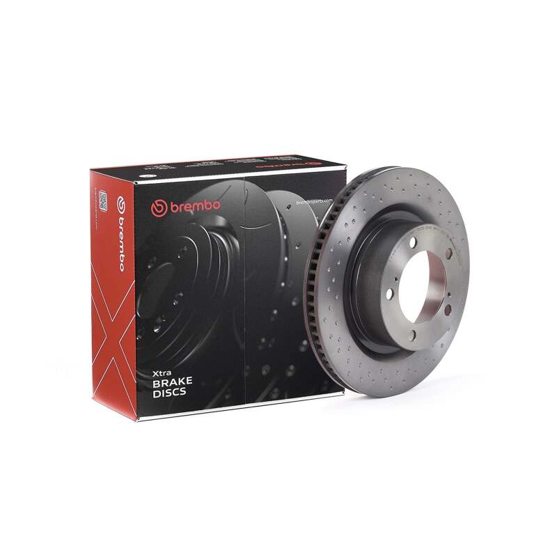 Picture of Brembo OE BRE Drilled UV Coated Rotors Brake Rotors - 09.C500.1X