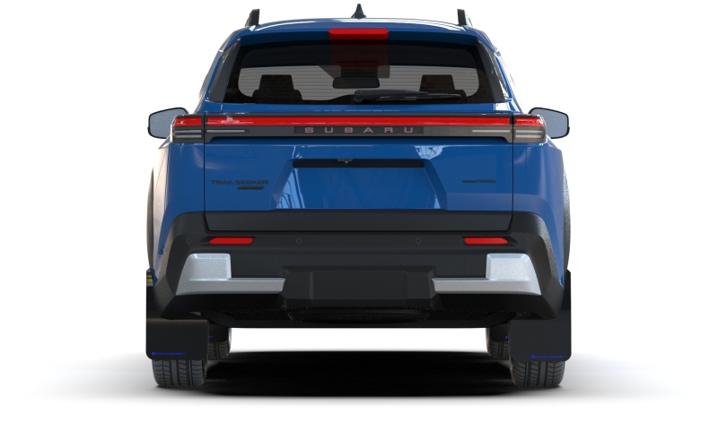 Picture of Rally Armor RAL UR Blk Flap/Blue Logo Mud Flaps - MF156-UR-BLK-BL