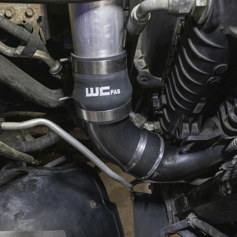 Picture of Wehrli WCF Intercooler Pipes Intercooler Pipe Kits - WCF100466-CR