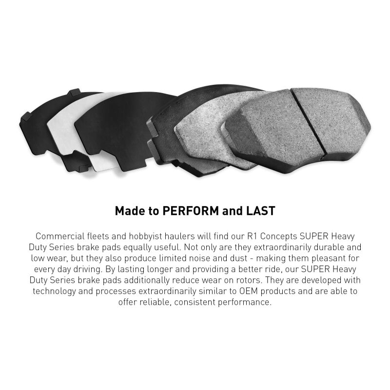 Picture of R1 Concepts RNC Super Duty Brake Pads - 2214-0494-00
