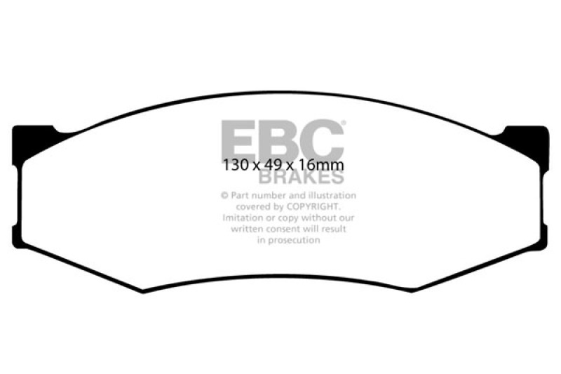 Picture of EBC Greenstuff Brake Pad Sets - DP2538