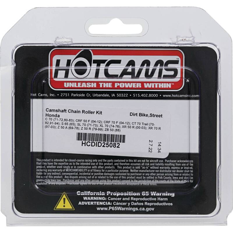 Picture of Hot Cams HOC Camshaft Chain Roller Kit - HCDID25082