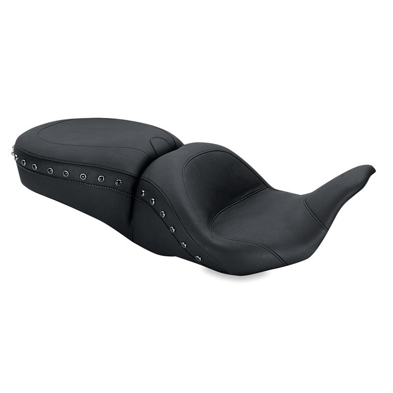 Picture of Mustang Motorcycle MMP 1 Piece Black Pearls One-Piece Motorcycle Seats - 79702