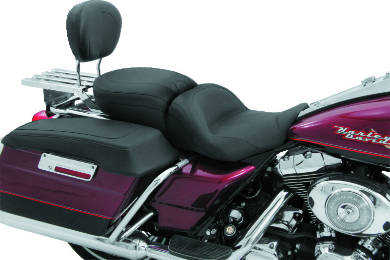 Picture of Mustang Motorcycle MMP 2 Piece Studs Two-Piece Motorcycle Seats - 75910