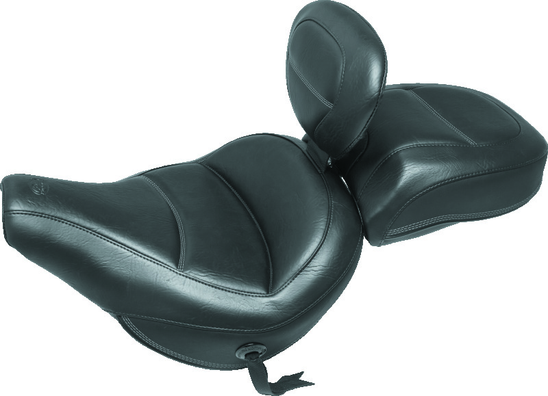 Picture of Mustang Motorcycle MMP 1 Piece Diamond One-Piece Motorcycle Seats - 75224