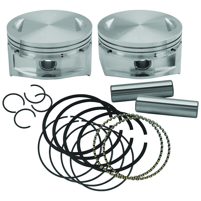 Picture of S&S Cycle SSC Cylinder & Piston Kits Piston Sets - 92-1412
