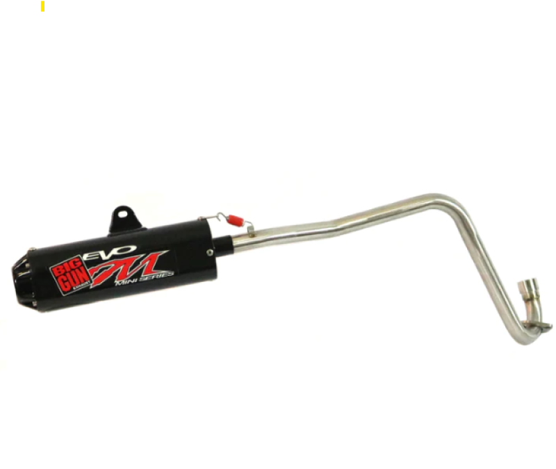 Picture of Big Gun BIG EVO M Mini Blackout Full Systems Powersports Exhausts - 10-4903-BK