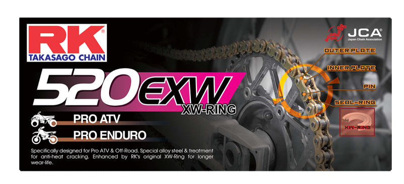 Picture of RK Chain RKC Non Sealed Chain - 520EXW-92