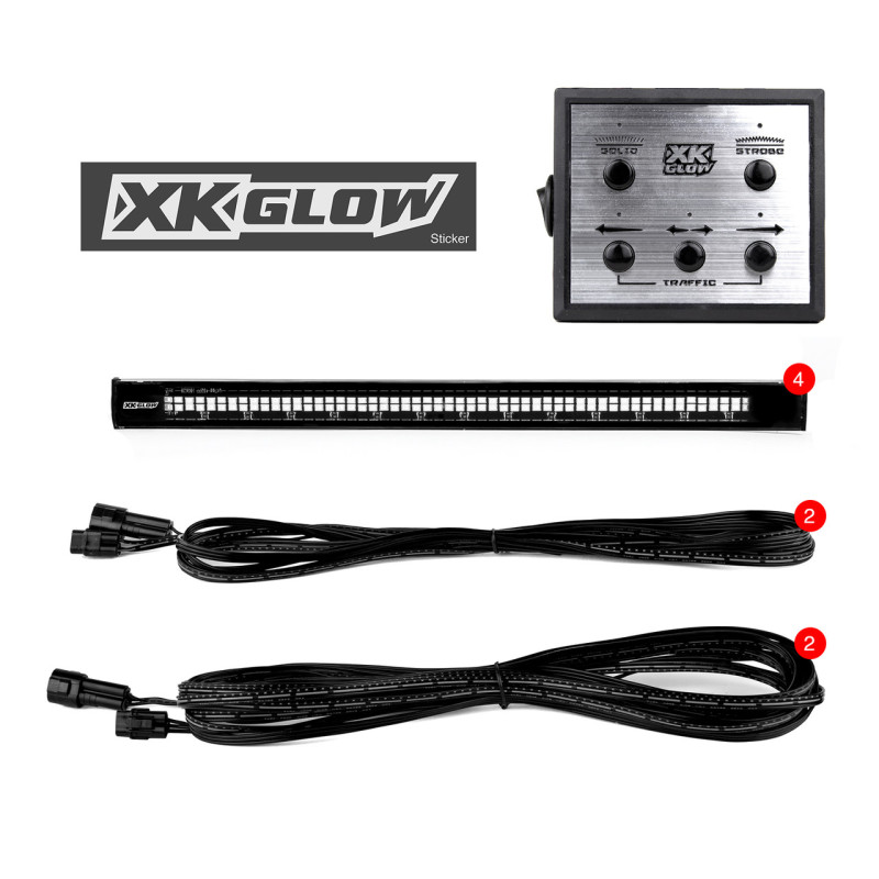 Picture of XKGLOW XKG Strobe Lights Light Bars & Cubes - XK052002-4WA