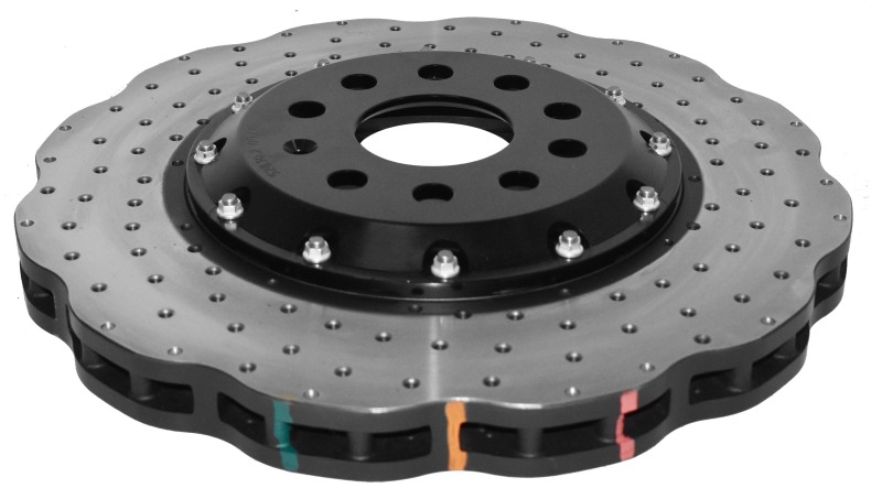 Picture of DBA 5000 Series Drilled Rotors Brake Rotors - DBA52830WBLKXD