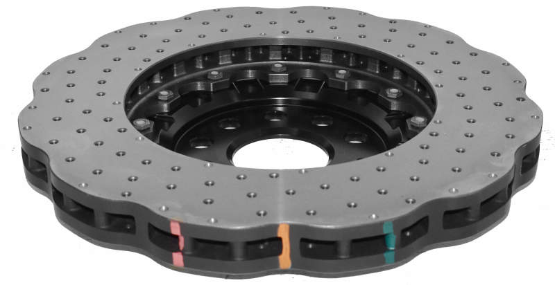 Picture of DBA 5000 Series Drilled Rotors Brake Rotors - DBA52830WBLKXD