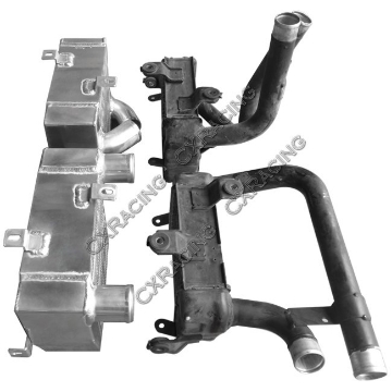 Picture of Side Mount Intercooler + Full Piping Kit For Mitsubishi 3000GT VR4 Dodge Stealth TD04