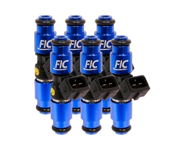Picture of FIC1650cc FIC Fuel Injector Clinic Injector Set for VW / Audi (6 cyl, 64mm) (High-Z)