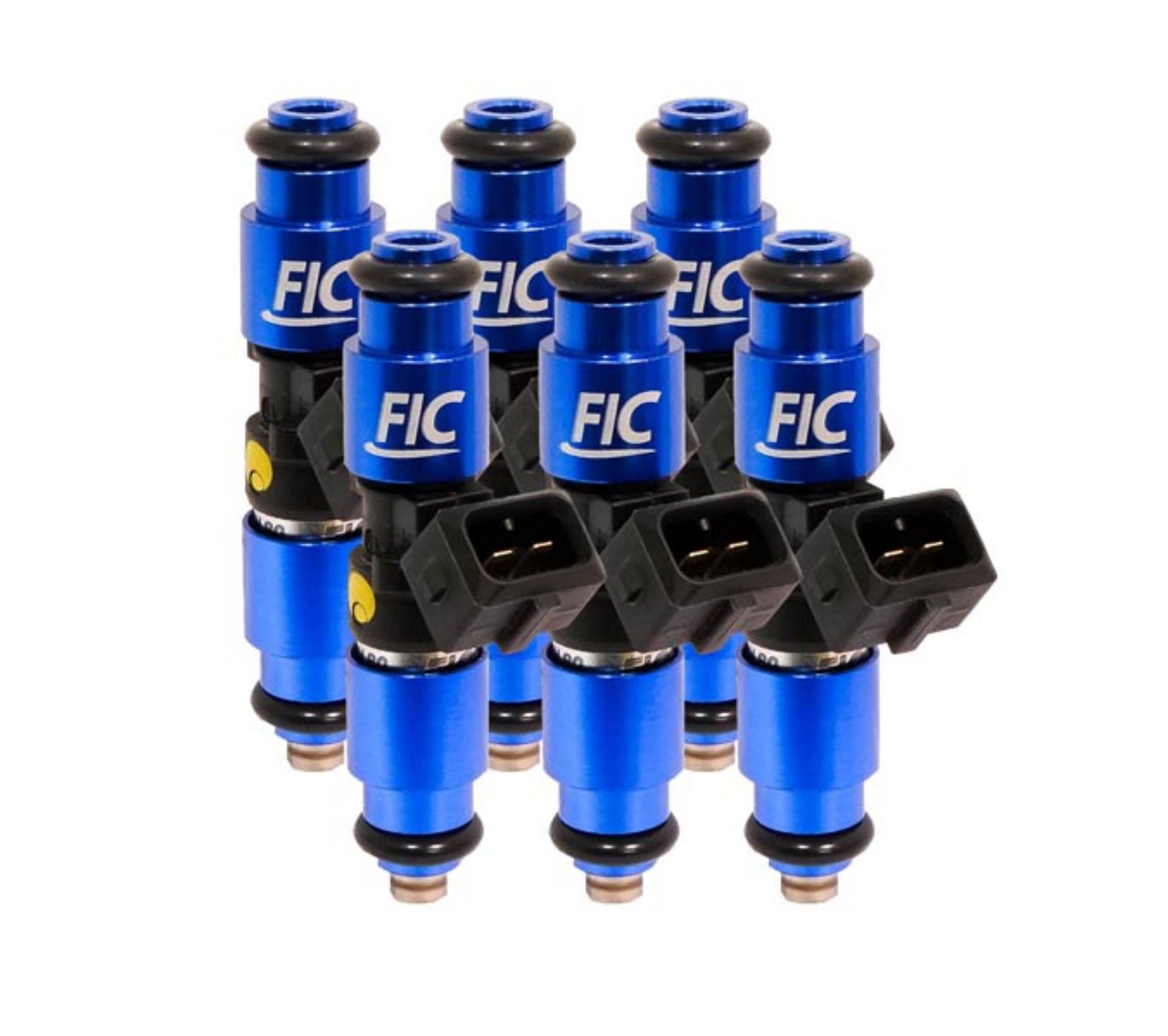 Picture of FIC1200cc (Previously 1100cc) FIC Fuel Injector Clinic Injector Set for VW / Audi (6 cyl, 64mm) (High-Z)