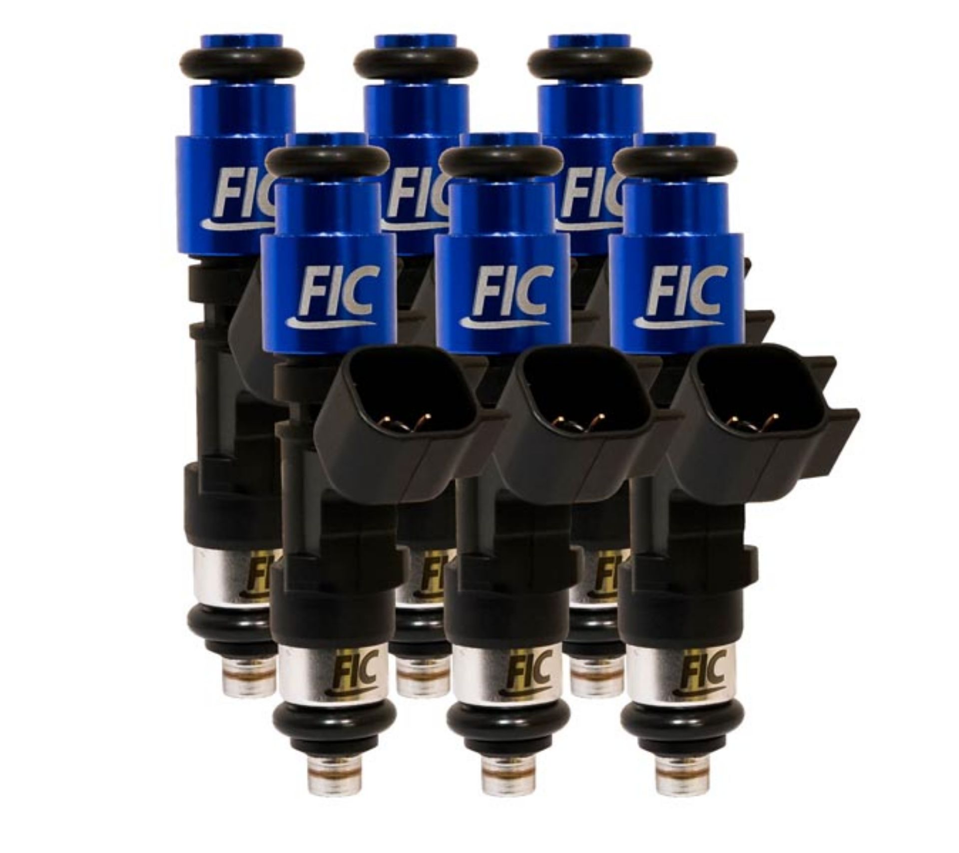 Picture of FIC650cc FIC Fuel Injector Clinic Injector Set for VW / Audi (6 cyl, 64mm) (High-Z)