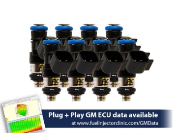 Picture of FIC1650cc (180 lbs/hr at OE 58 PSI fuel pressure) FIC Fuel Injector Clinic Injector Set for 6.2 Truck Motors ('09-'13) Injector Sets (High-Z)