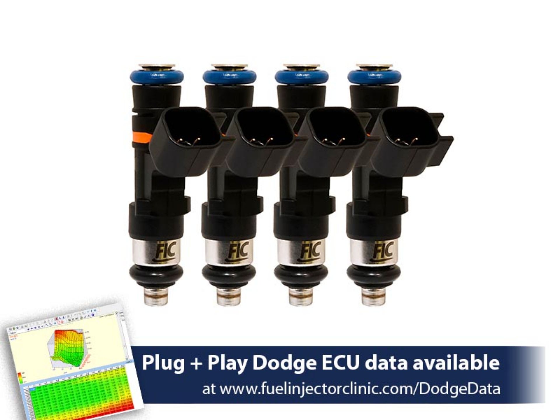 Picture of FIC525cc FIC Dodge SRT-4 Fuel Injector Clinic Injector Set (High-Z)