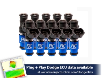 Picture of FIC2150cc FIC Fuel Injector Clinic Injector Set for Dodge Viper ZB2 ('08-'10) VX1 ('13-'17))