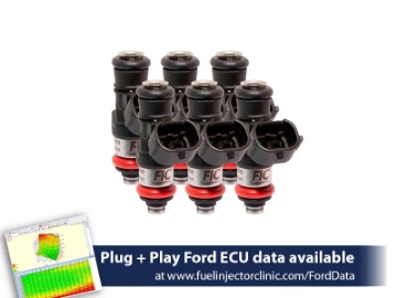 Picture of FIC2150cc (200 lbs/hr at 43.5 PSI fuel pressure) FIC Fuel  Injector Clinic Injector Set for Ford Raptor (2010-2014) Injector Sets