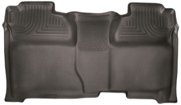 Picture of Husky Liners 14-17 Chevrolet Silverado 1500 Crew Cab X-Act Contour Cocoa 2nd Seat Floor Liner