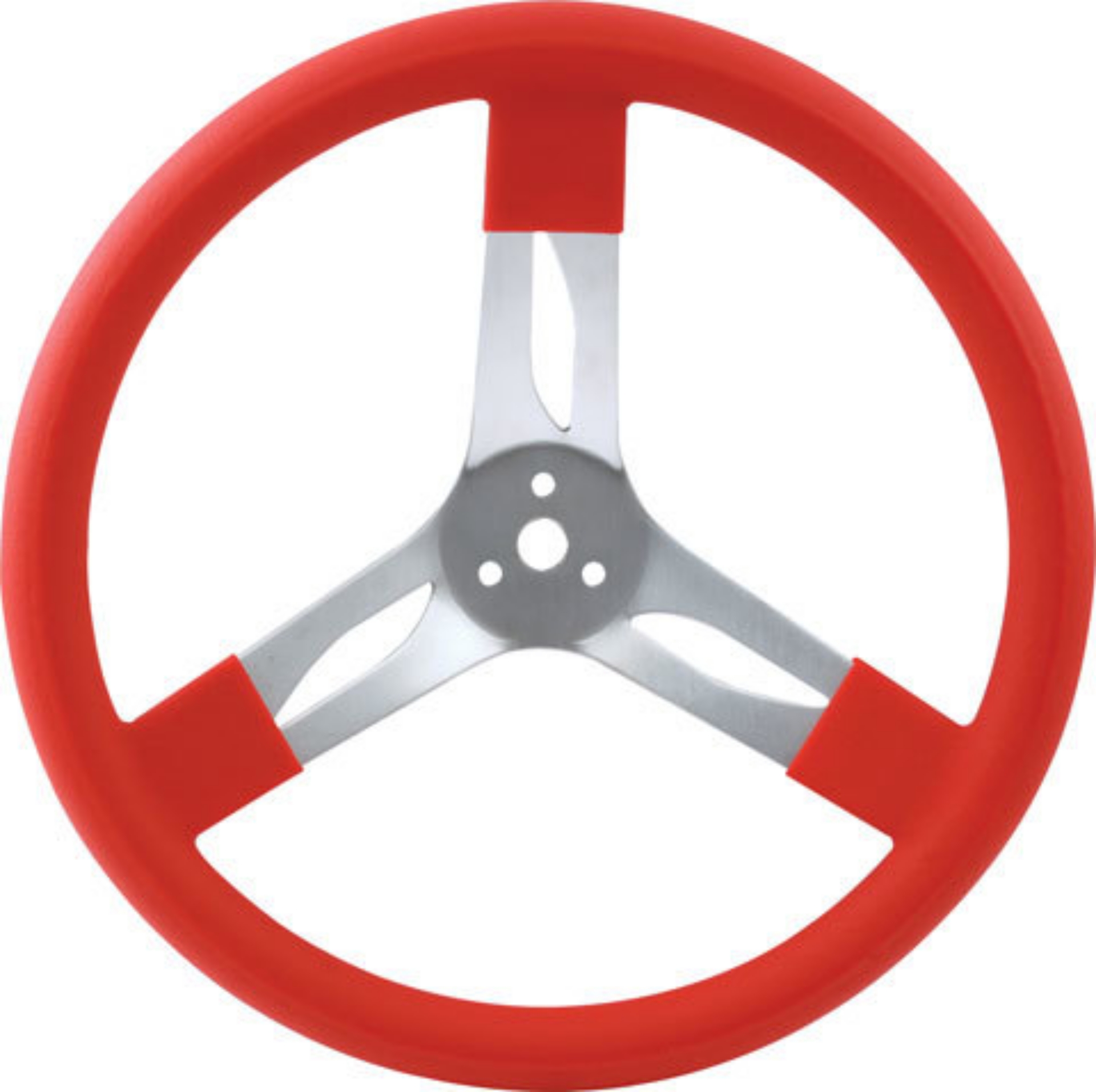 Picture of 17in Steering Wheel Alum Red