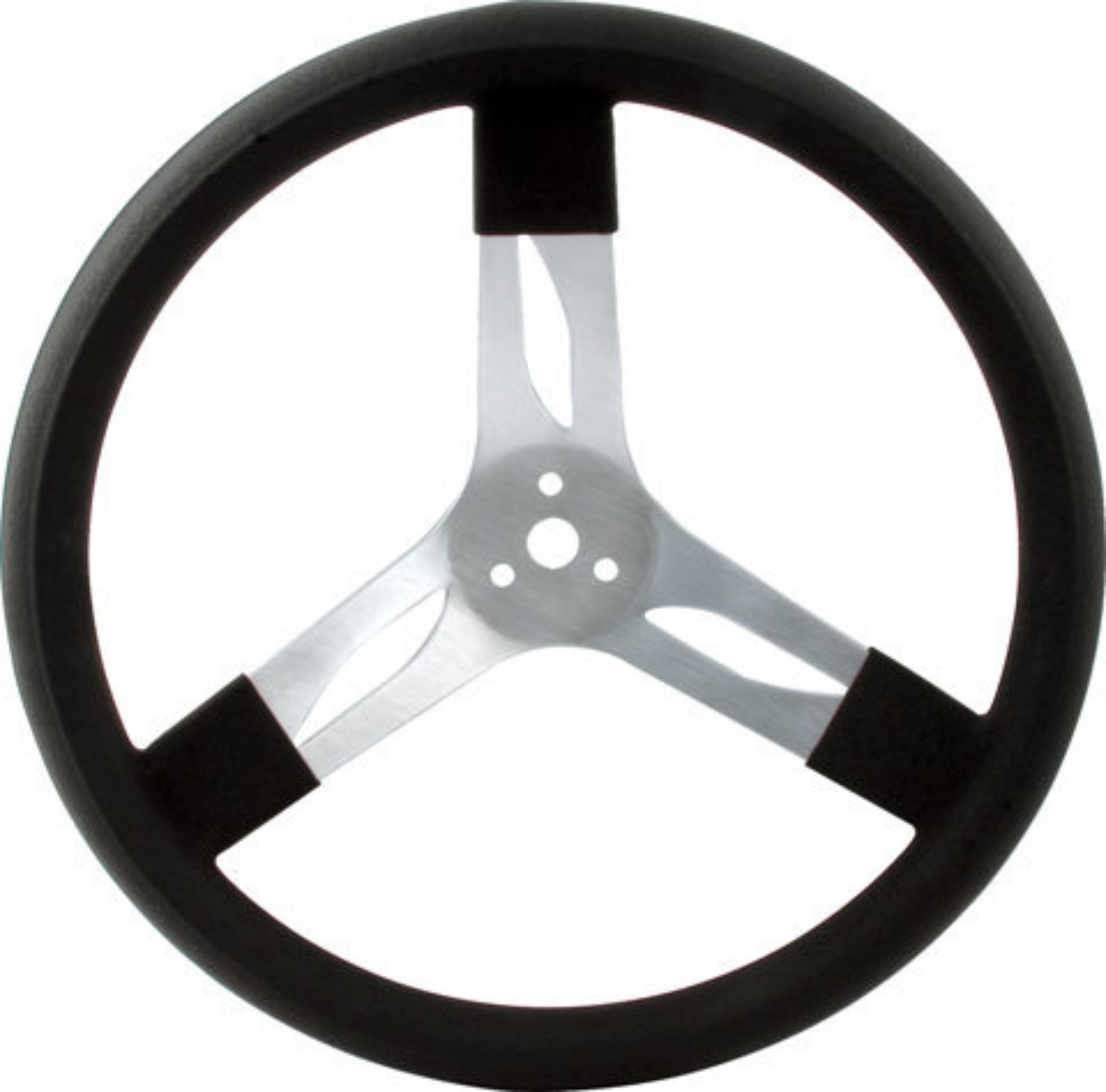 Picture of 17in Steering Wheel Alum Black