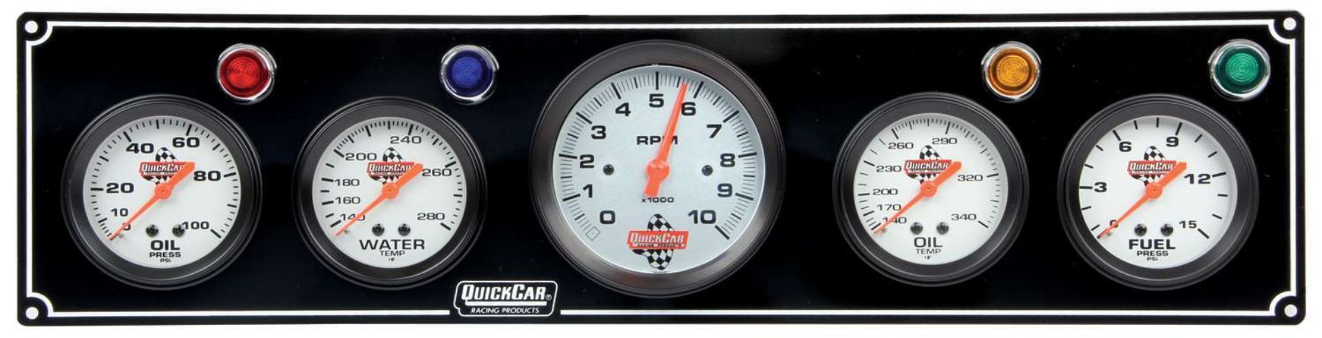 Picture of 3-1 Gauge Panel OP/WT/OP /FP w/3-3/8in Tach Black