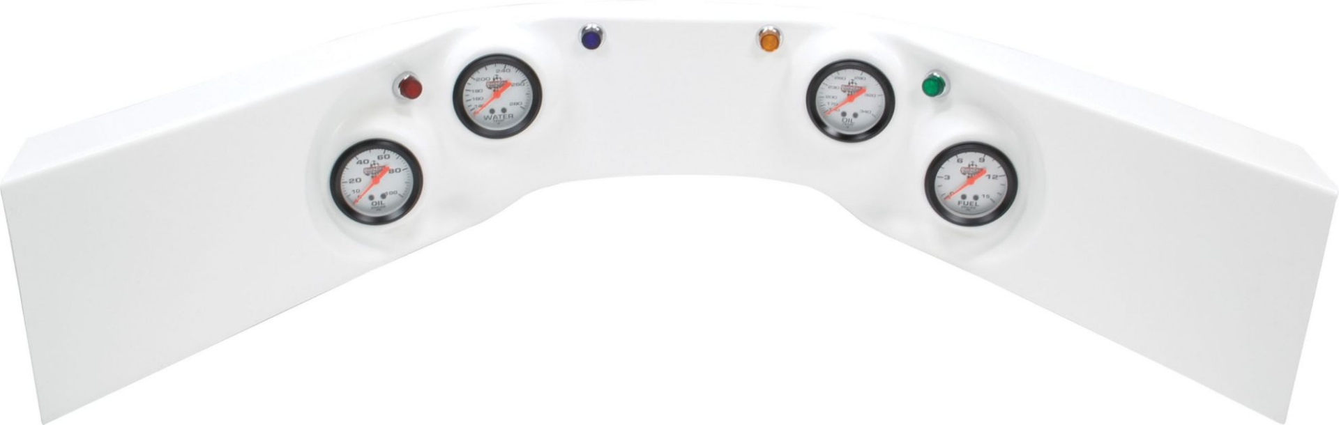Picture of 4-Gauge Molded Dash OP/WT/OT/FP White